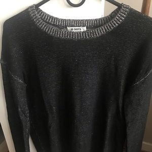 BB Dakota open back knit sweater